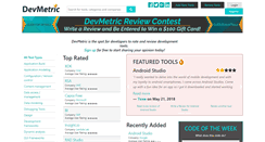 Desktop Screenshot of devmetric.com